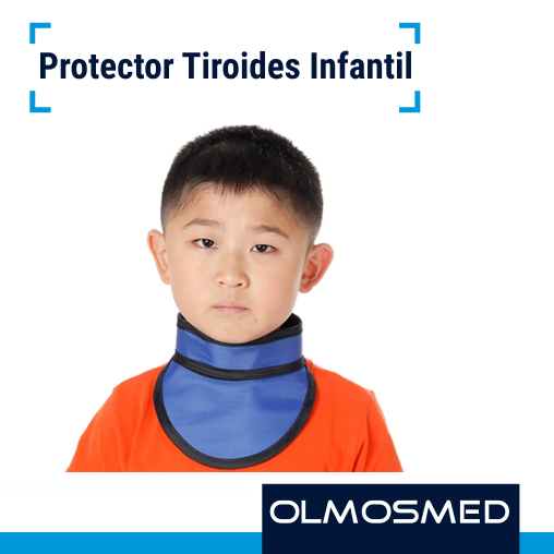 Protector Tiroides Plomado Infantil 